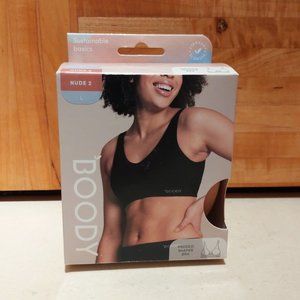 Boody Padded Shaper Bra Nude 2 Size Large